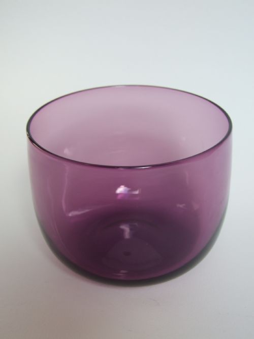A Rare Early Victorian Amethyst Glass Finger Bowl.