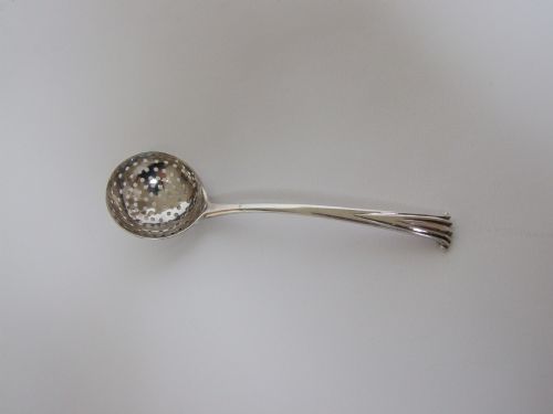 A Rare Onlsow Pattern 18th Century Spice Sifting Spoon.