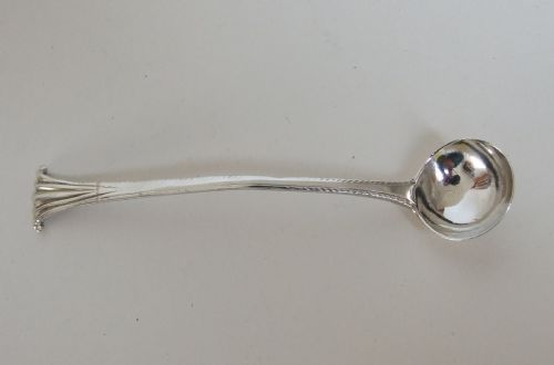 A Rare Onlsow Pattern Spice Ladle by Hester Bateman.