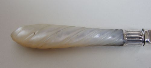 fig 1. A handsome Georgian silver letter opener.