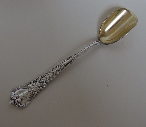 A Superb Tiffany Silver Stilton Scoop.