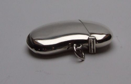 fig 1. A rare silver kidney bean vesta, exactly 100 years old.
