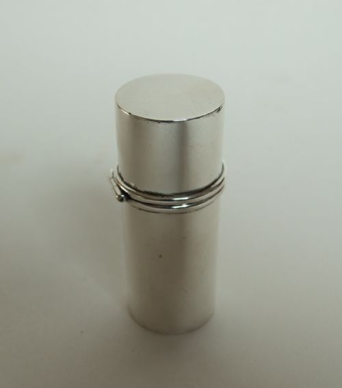 fig 1. A rare silver sewing kit.
