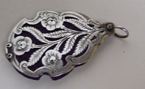 fig 1. An early Victorian silver & ivory aide memoire.
