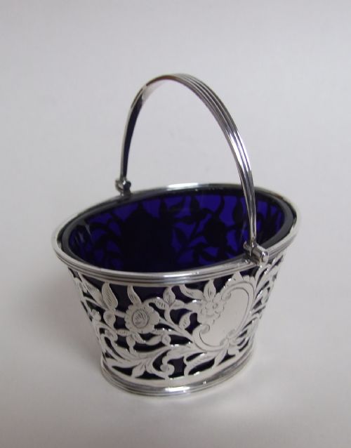 A Gorgeous Late Victorian Silver Cream Pail.
