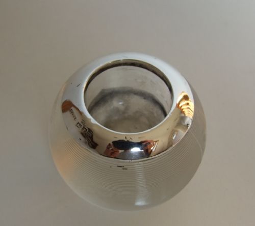 fig 1. An Edwardian silver mounted match striker.