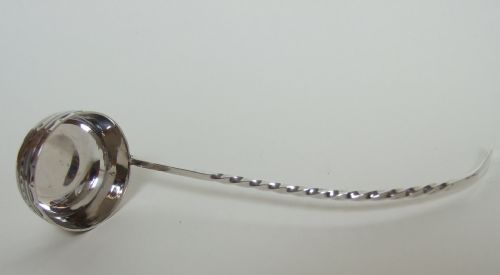 A Gorgeous Victorian Silver Toddy or Cream Ladle.