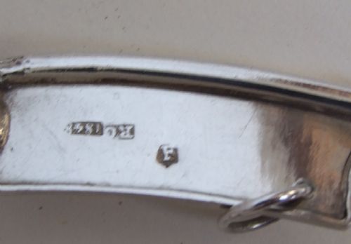 fig 1. A rare mid 19th Century Russian silver Bosun's whistle.