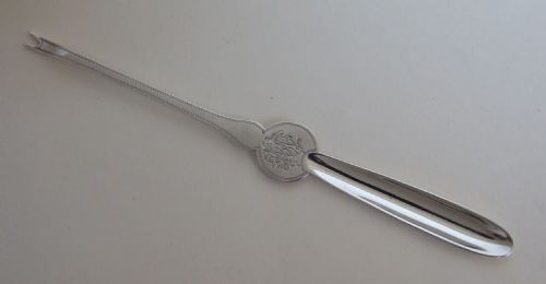 A Rare Edwardian Silver Lobster Pick.