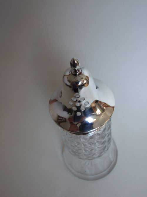 fig 1. A handsome silver mounted sugar caster.
