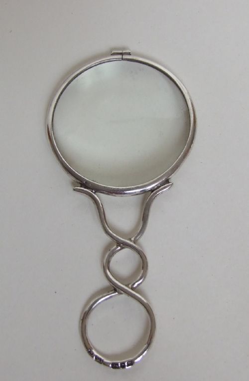 An Asprey Retailed Edwardian Magnifying Glass.