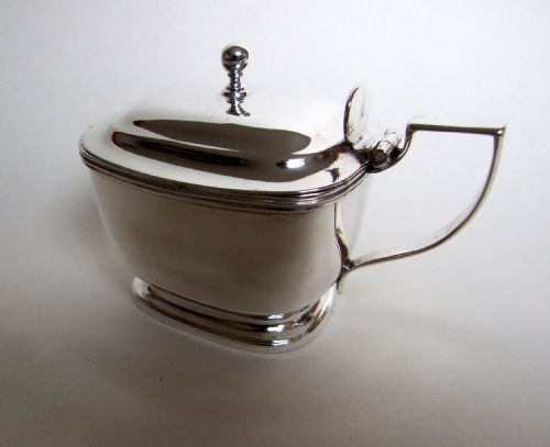 A Fabulous George III Silver Mustard Pot.