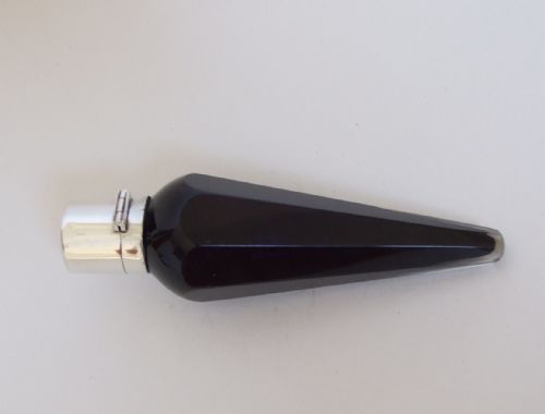 A Wonderful Novelty Silver and Amethyst Glass 'Umbrella' Scent Bottle.