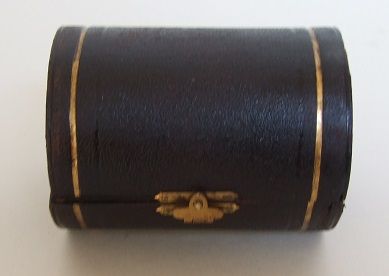fig 1. A rare pair of Victorian boxed silver napkin rings.
