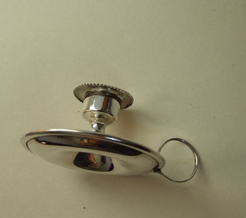 fig 1. A charming miniature silver go-to-bed.