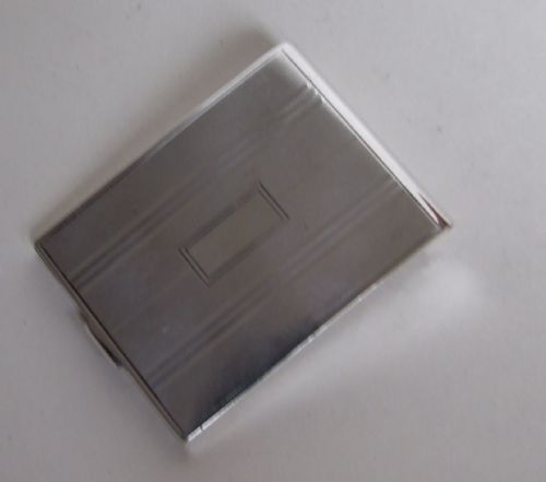 A Sterling Silver Art Deco Match Case Holder.