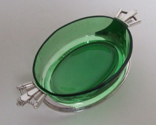 An Extremely Rare R E Stone Silver George V Silver Jubilee Dish.