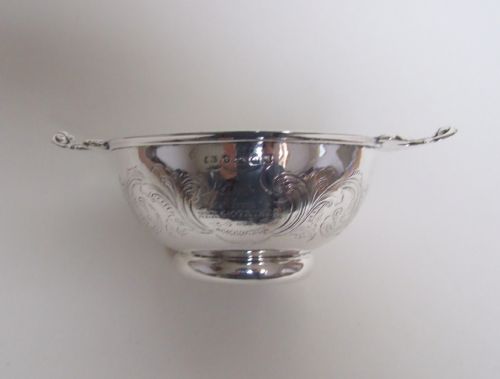 A Superb Victorian Silver Quaiche.