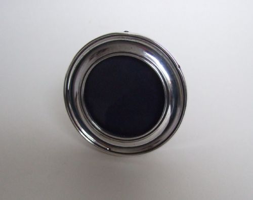 A Small Round Silver Photo Frame.