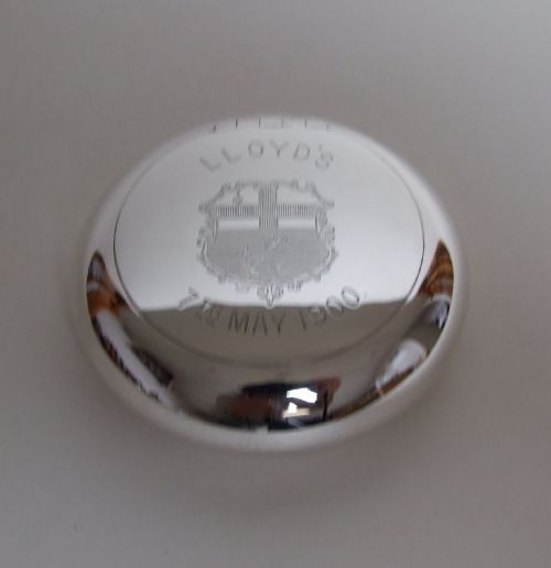 fig 1. A handsome and stylish Victorian silver tobacco box.