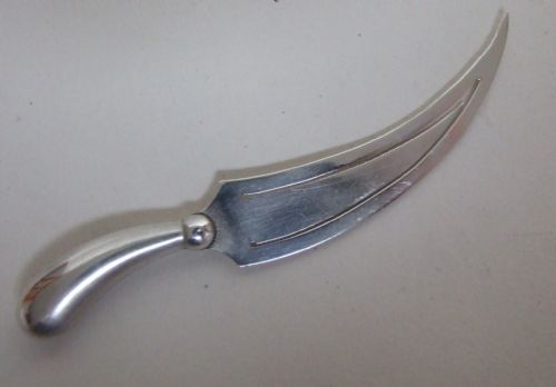 fig 1. A superb Victorian 'cutlass' bookmark set with Cairngorms.