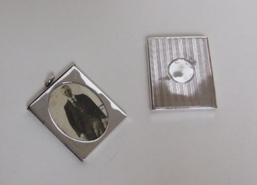 A Poignant Travelling Silver Sweetheart Photo Frame from the First World War.