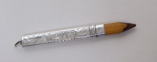 fig 1. A Chester silver pencil 100 years old this year.