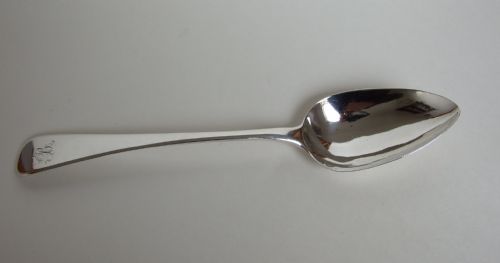 A Good George III Silver Serving Spoon.