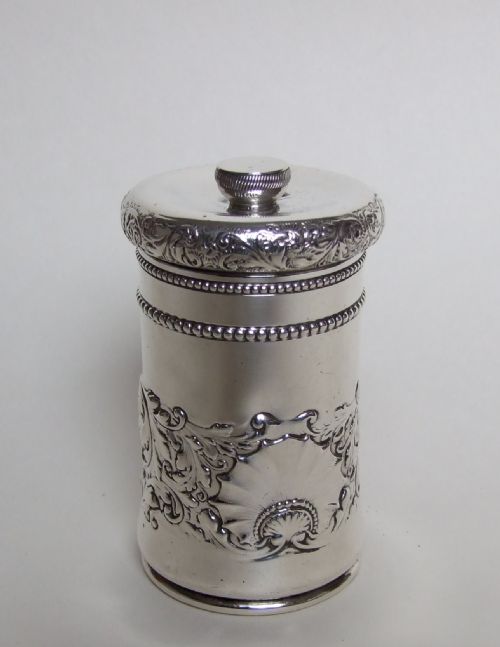 A Fabulous Sterling Silver Pepper Grinder.