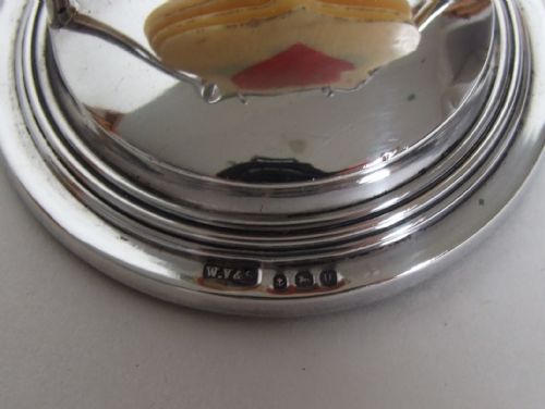 fig 1. A sought after George V silver trump marker.