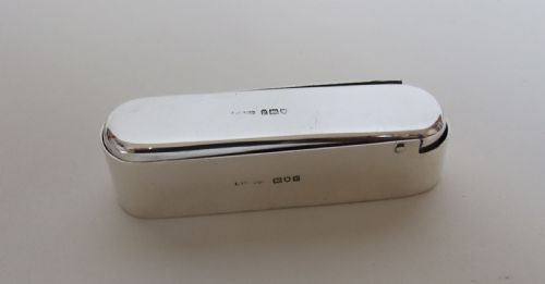 A Rare Silver Nail Buffer/manicure Box.