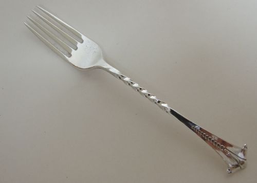 A Rare Onslow Pattern Variant Small Silver Fork.