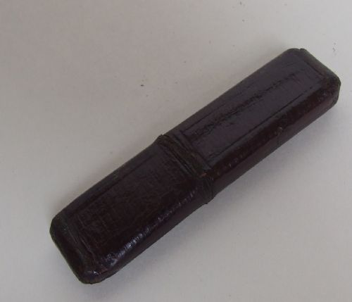 fig 1. A rare Georgian silver fruit knife in the original case.