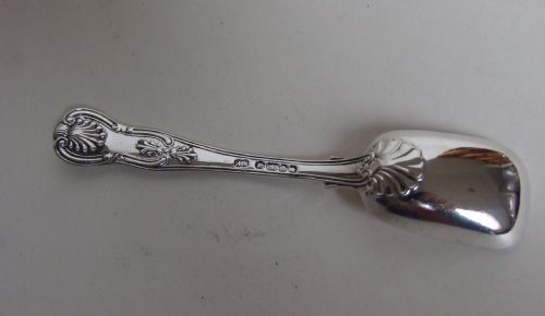 fig 1. A superb early Victorian Kings pattern sugar shovel.