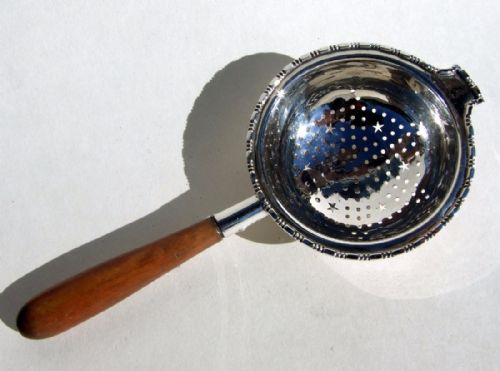 A Gorgeous Silver Tea Strainer.
