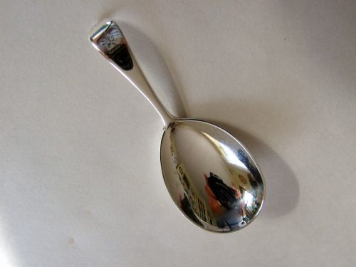 A George Adams Victorian Silver Caddy Spoon.