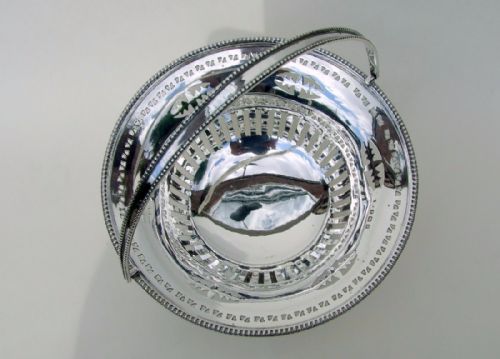 fig 1. A gorgeous Edwardian pierced silver basket.