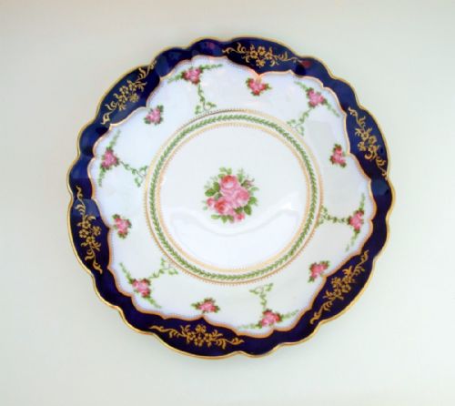 An Edwardian George Jones Dish Retailed by Harrods.