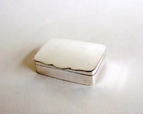 A Useful Edwardian Silver Gilt Pillbox.