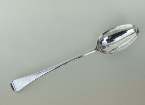 A Magnificent George II Silver Stuffing/basting Spoon.