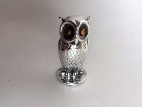 A Wonderful Samson Morden Silver Owl Seal.