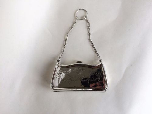 fig 1. A lovely First World War silver purse.