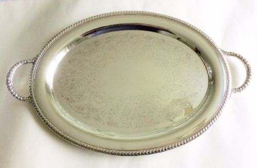 A Splendid Silver Plated Drinks Tray.