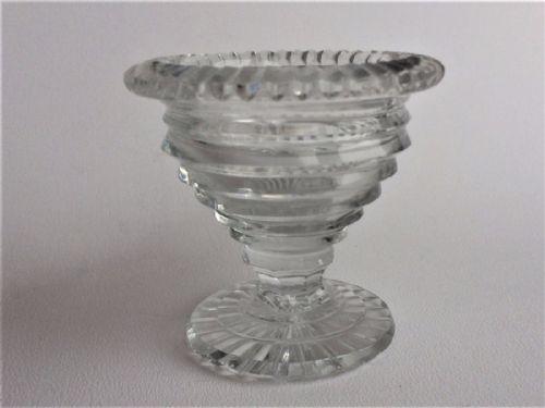 An Excellent Regency Step Cut Condiment Dish.