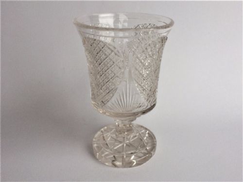 A Splendid Edwardian Large Cut Glass Rummer.