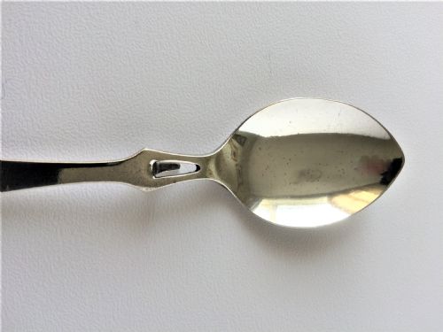 fig 1. A desirable Art Deco silver honey spoon.