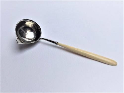 A Rare Georgian Silver Toddy/cream Ladle by Elizabeth Morley.