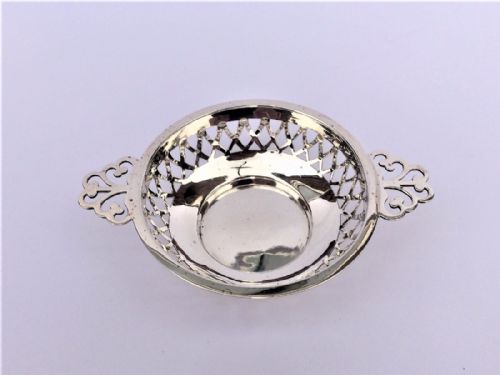 A Charming Chester Silver Pierced Dish.
