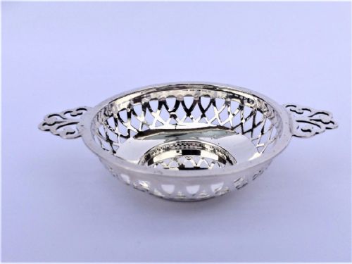 fig 1. A charming Chester silver pierced dish.
