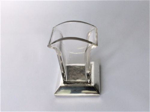 fig 1. An Edwardian silver mounted cocktail stick holder.